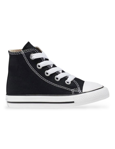 Converse Chuck Taylor All Star Kids 7J231C sneakers bambino in tela nero