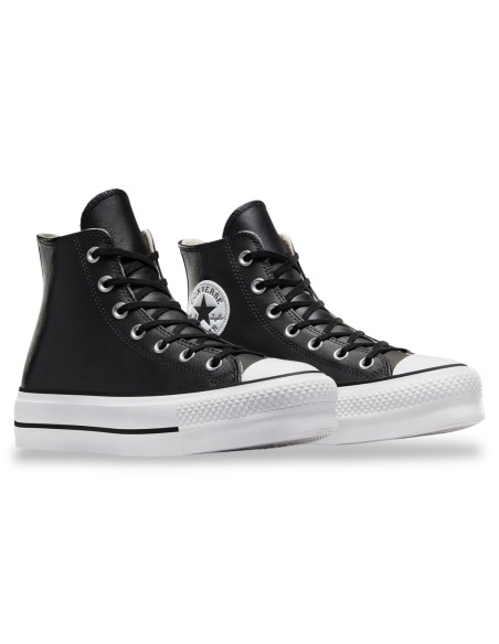 Converse Chuck Taylor All Star Ctas Lift HI 561675C sneakers donna in pelle