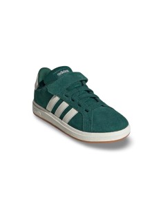 Adidas Grand Court 00s EL C JP5898 sneakers bambino in camoscio verde/bianco 2