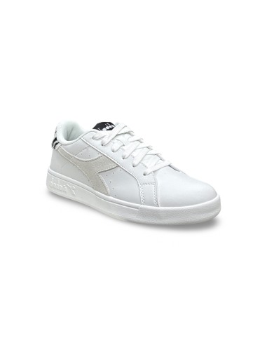 Diadora Wing animalier 183796 20006 sneakers donna in pelle bianco
