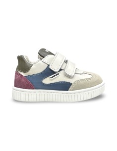 Balducci MSPORT4901 sneakers bambino in pelle bianco