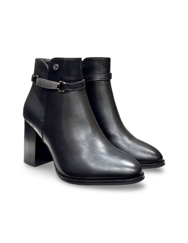 Keys K-13150 stivaletti donna in pelle nero