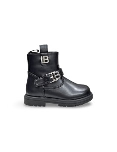 Laura Biagiotti 10121 stivaletti bambina in pelle nero
