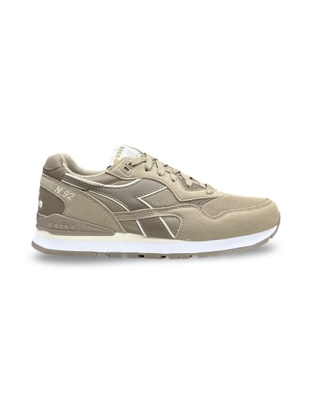 Diadora N.92 183076 01 70002 sneakers uomo in camoscio beige