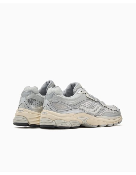 Saucony Progrid Omni 9 S101245-1140 sneakers donna in tessuto/gommato grigio