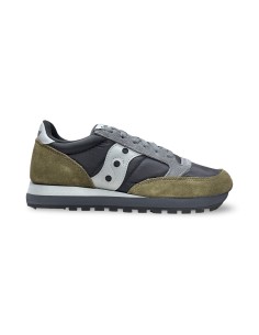 Saucony Jazz Original S101443-1004 sneakers uomo in camoscio nero/fumo