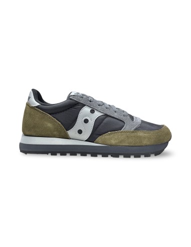 Saucony Jazz Original S101443-1004 sneakers uomo in camoscio nero/fumo