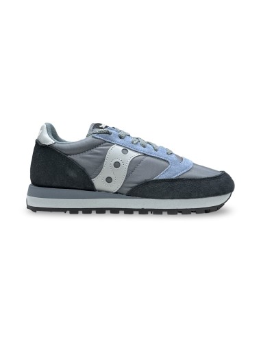 Saucony Jazz Original S101443-1001 sneakers uomo in camoscio nero/grigio