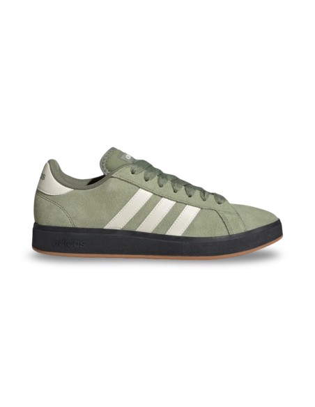 Adidas Grand Court Base 00s KK4784 sneakers uomo in camoscio verde