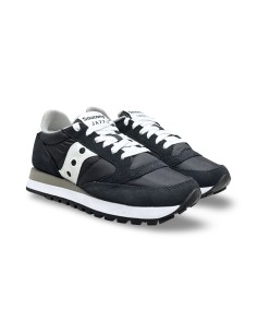 Saucony Jazz Original S2044-449 sneakers unisex da ragazzo/a in camoscio nero 2