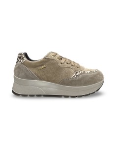 Igi&Co 2173322 sneakers donna in camoscio fango