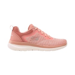 Skechers 13607/ROS sneakers donna in tessuto rosa