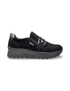 Igi&Co 2173500 slip on donna in camoscio nero