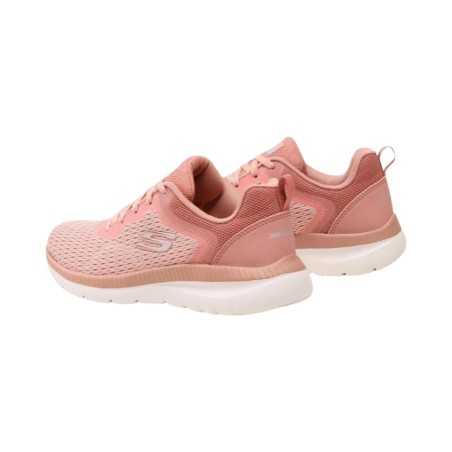 Skechers 13607/ROS sneakers donna in tessuto rosa