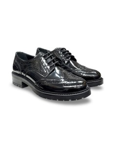 Igi&Co 2185800 scarpe classiche donna in vernice nero 2