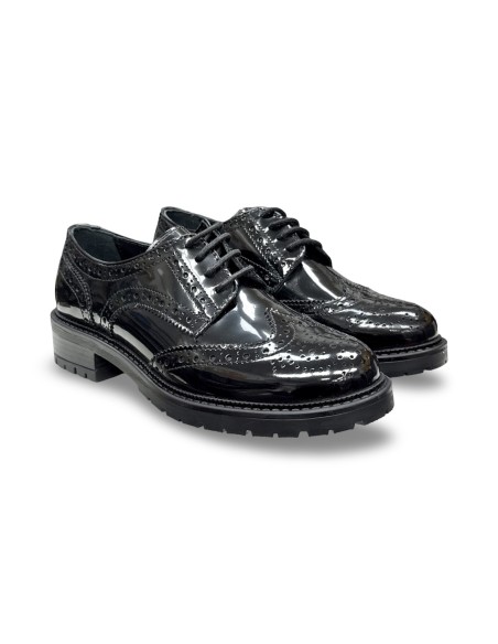 Igi&Co 2185800 scarpe classiche donna in vernice nero