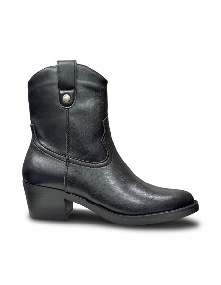Refresh 176146 stivaletti donna in pelle nero