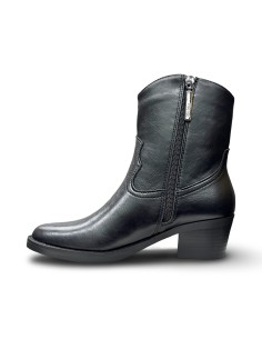 Refresh 176146 stivaletti donna in pelle nero 2
