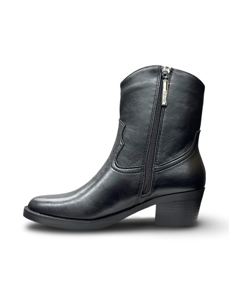 Refresh 176146 stivaletti donna in pelle nero