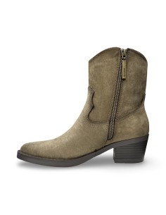 Refresh 176144 stivaletti donna in camoscio taupe 2