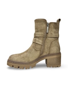 Refresh 176254 stivaletti donna in camoscio taupe 2