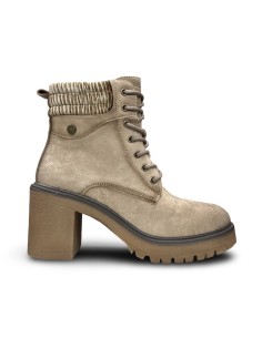 Refresh 176043 stivaletti donna in camoscio beige