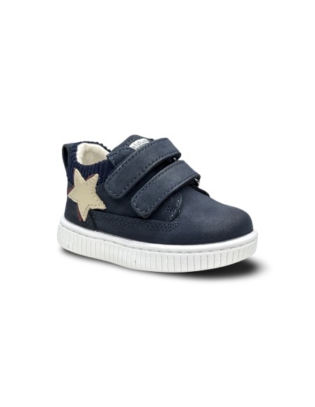 Balducci MSPORT4902 scarpe bambino in pelle blu