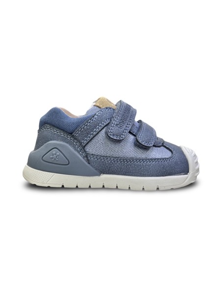 Biomecanics 261127-A556 scarpe bambino in pelle color petrolio