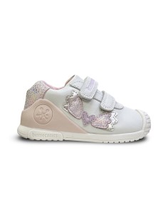 Biomecanics 261104-C695 scarpe bambina in pelle avorio