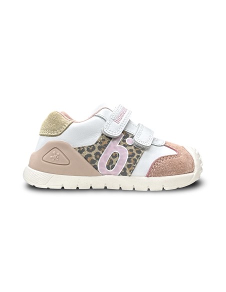 Biomecanics 261108-C902 scarpe bambina in pelle bianco petalo