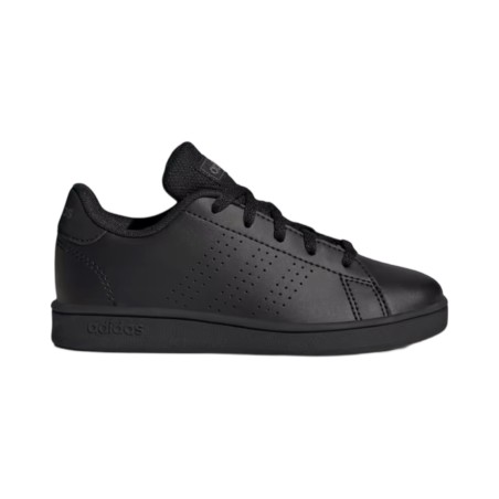 Adidas Advantage K GW6484 sneakers unisex in similpelle nero