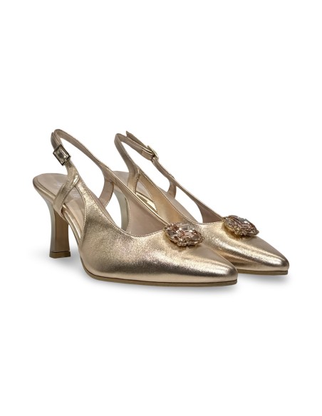 Sofia 8062 sandali donna in pelle color cipria