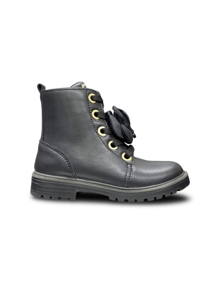 Primigi 2373200 anfibi bambina in pelle nero