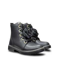 Primigi 2373200 anfibi bambina in pelle nero 2
