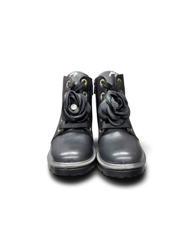 Primigi 2373200 anfibi bambina in pelle nero