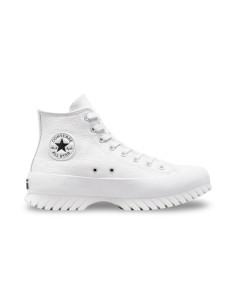 Converse Chuck Taylor All Star Lugged A03705C-TW sneakers donna in pelle bianco