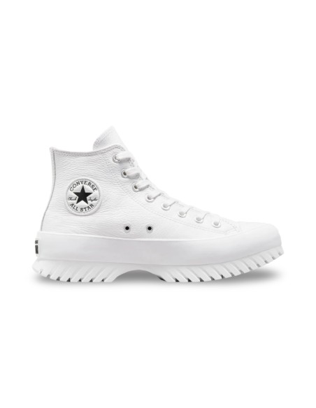 Converse Chuck Taylor All Star Lugged A03705C-TW sneakers donna in pelle bianco