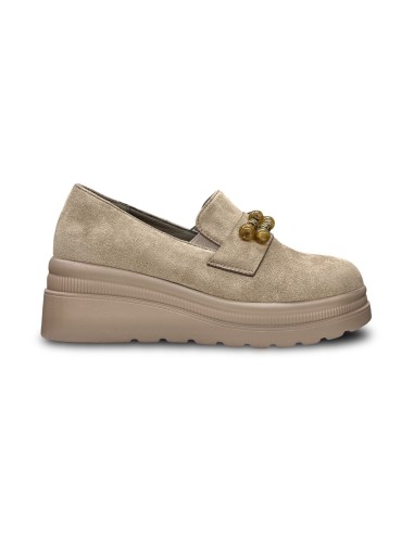 Cinzia Soft CI2106 002 scarpe donna in camoscio taupe