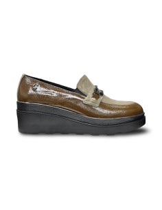 Cinzia Soft IV4625932 002 mocassini donna in camoscio/vernice visone