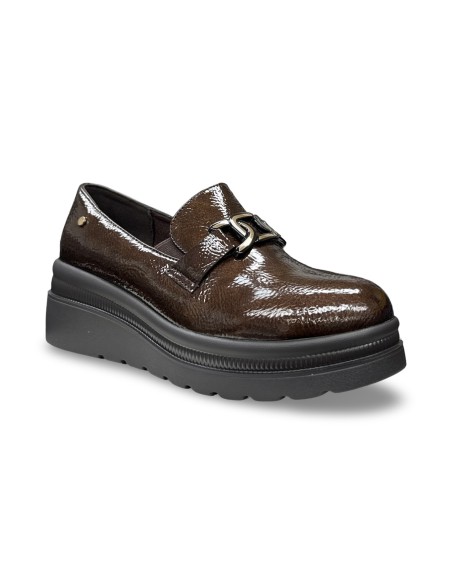 Cinzia Soft CI2044 002 scarpe donna in vernice marrone