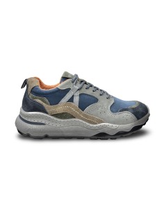 Igi&Co 2143000 sneakers uomo in pelle/camoscio blu notte