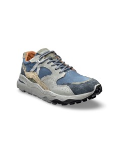 Igi&Co 2143000 sneakers uomo in pelle/camoscio blu notte 2