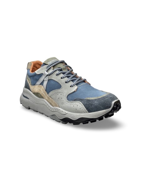Igi&Co 2143000 sneakers uomo in pelle/camoscio blu notte