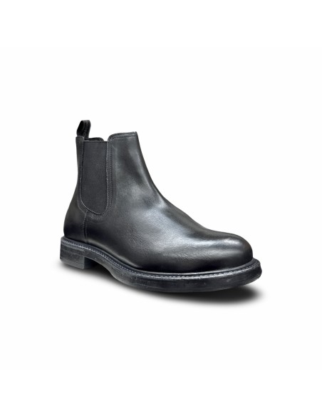 Igi&Co 2102400 stivaletti uomo in pelle di vitello crust nero