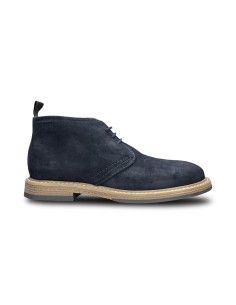 Igi&Co 2103600 polacchine uomo in camoscio blu