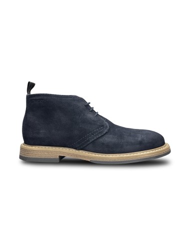 Igi&Co 2103600 polacchine uomo in camoscio blu