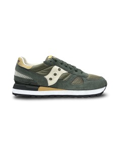 Saucony Shadow Original S2108-859 sneakers uomo in camoscio verde oliva