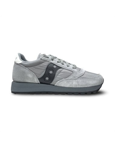 Saucony Jazz Original S101443-1002 sneakers uomo in camoscio grigio/nero