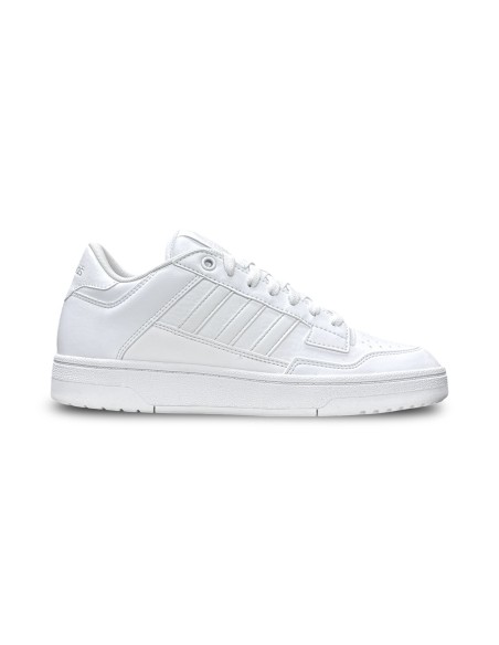 Adidas Rapid Court Low JS2223 sneakers uomo in pelle bianco