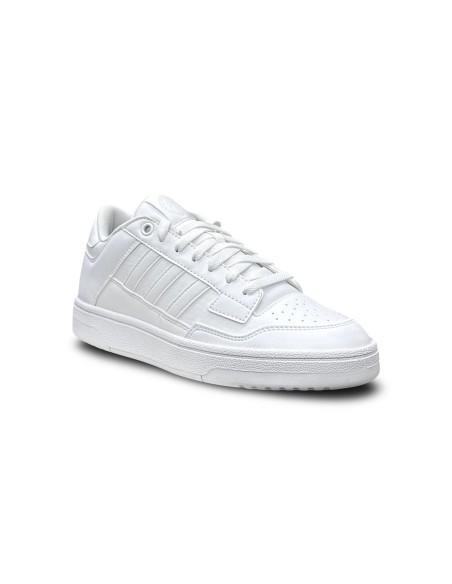 Adidas Rapid Court Low JS2223 sneakers uomo in pelle bianco